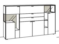 Venjakob Sentino 3000 Highboard 5284 