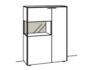 Venjakob Sentino 3000 Highboard 5274 