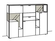 Venjakob Sentino 3000 Highboard 5282 