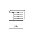 Wöstmann WSM 1600 Kombikommode 2133 