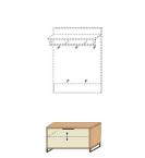 Voss Leona Garderobenbank 619 