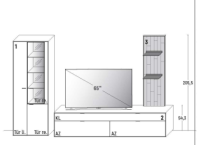 Wöstmann WM 2470 Wohnwand 0010 