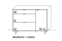 Wöstmann WM 2470 Sideboard 2353 