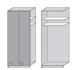 Wittenbreder Luna Kleiderschrank MLA-4-S229002 