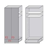 Wittenbreder Luna Kleiderschrank MLA-4-S229003 