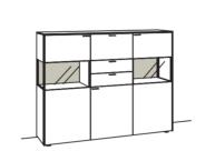 Venjakob Sentino 3000 Highboard 5280 