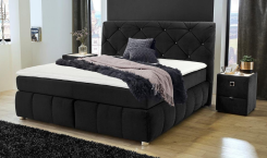 Jockenhöfer Boxspringbett Bella Max schwarz 