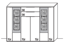 Wöstmann WM 1910 Highboard 4750 