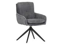 Gutmann Factory OLMO Drehsessel Cord Anthrazit 