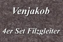 4er Set Filzgleiter von Venjakob 