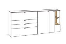 Venjakob Vanya Sideboard 8634 