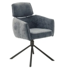 MCA Stuhl Quebec |Gestell schwarz matt lackiert 