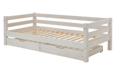 Infanskids Einzelbett mit Rollschubkästen 