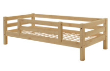 Infanskids Einzelbett mit Absturzsicherung 2 Weiß