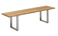 Niehoff Garden Gartenbank Nemo Edelstahl 