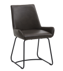 Nouvion Stuhl Silvio 7601 mit Kufe Ledergruppe 1