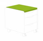 Paidi Sitzpolster für Rollcontainer Limette