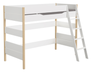 Paidi Ylvie Spielbett 160 mit schräger Leiter 90 x 200 cm | Birke Nachbildung