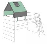 Paidi Spitz-Zelt Uni 