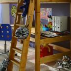 Infanskids Schreibtischplatte für Hochbett, VERSANDKOSTENFREI Kiefer laugenfarbig
