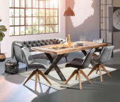 Gutmann Factory IGGY Drehsessel Lederlook 