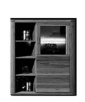 Ideal Möbel Korsika Highboard Type 25 