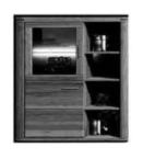 Ideal Möbel Korsika Highboard Type 26 