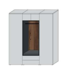 Wittenbreder BILBAO Garderobenschrank Kombi N01-1 