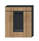 Wittenbreder BILBAO Garderobenschrank Kombi N04-1 