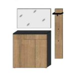 Wittenbreder BILBAO Garderobe Kombi N04-2 