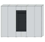Wittenbreder BILBAO Garderobenschrank Kombi N07 