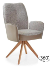 Niehoff Design-Komfortsessel Studioline mit Drehfunktion 