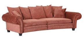 Gutmann Factory CHALET Megasofa, rund Nagelung | antik rund