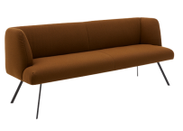 Venjakob Sitzbank Impuls P2 Opal 210 cm | Edelstahloptik | Preisgruppe A