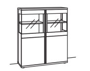 Venjakob Barola Highboard 9122 