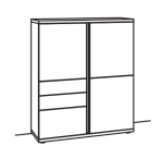 Venjakob Barola Highboard 9126 