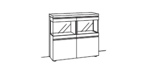 Venjakob V-Plus 3000 Sideboard 5727 