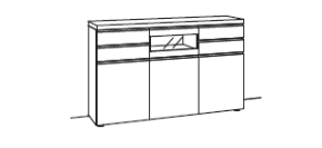 Venjakob V-Plus 3000 Sideboard 5735 