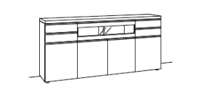 Venjakob V-Plus 3000 Sideboard 5741 