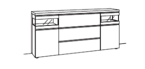 Venjakob V-Plus 3000 Sideboard 5742 