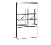 Venjakob V-Plus 3000 Vitrine 5766 