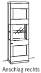Venjakob Next Level 3000 Vitrine 1249 Rechts | Ohne Beleuchtung