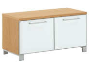 Voss Santina Garderobenbank 319 Eiche Bianco | Optiweiß