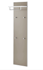Voss Santina Garderobenpaneel 332 Taupe | Lack Weiß