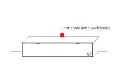 Wöstmann WM 2380 Lowboard 1850 
