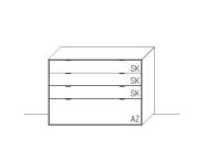 Wöstmann WM 2380 Sideboard 2262 