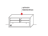 Wöstmann Aurum TV-Lowboard 1452 