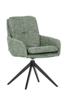 Gutmann Factory OLMO Drehsessel Cord Grün 