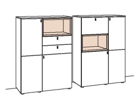 Venjakob Andiamo 3.0 Wohnwand AM05 