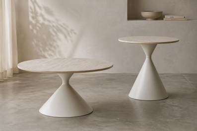 Gutmann Factory Amalya Couchtisch/Beistelltisch Typ 2 Holzoptik 